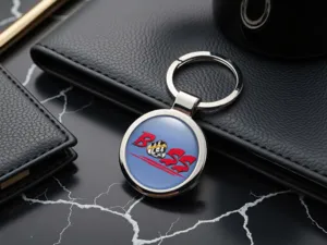 Car Custom Luxury Keychains Ring Steel Design